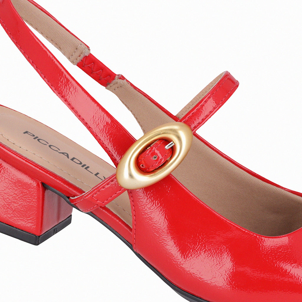 Zapato Mujer Rojo/Charol Tati 82 Piccadilly