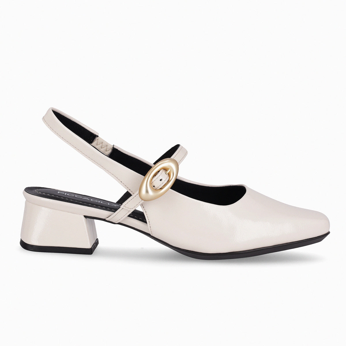 Zapato Mujer Crema/Charol Tati 82 Piccadilly