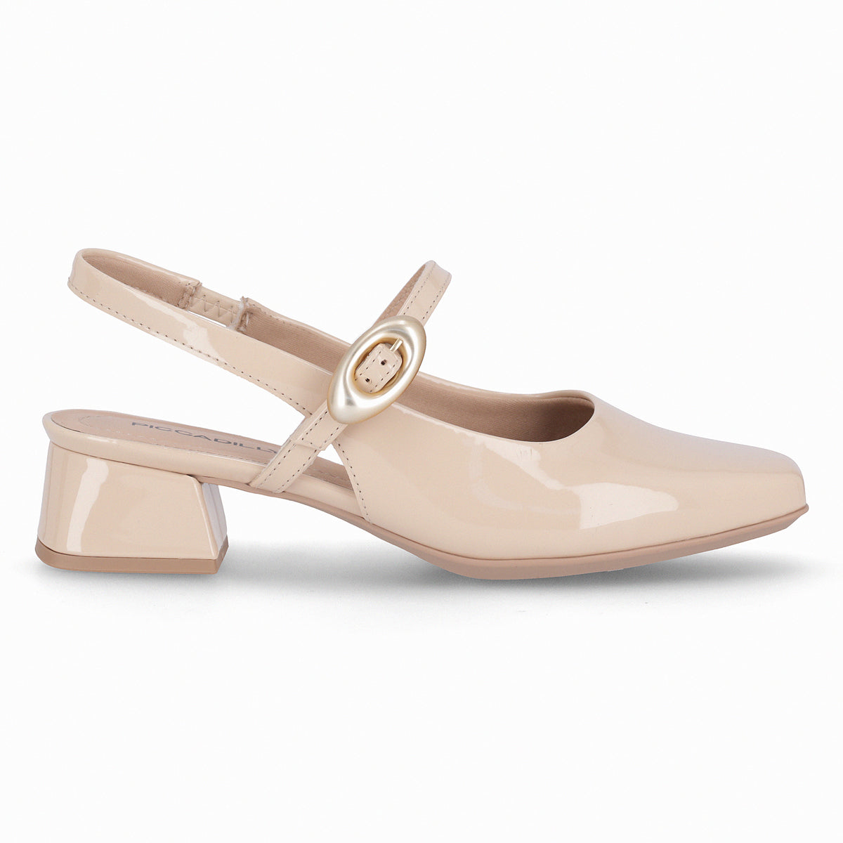 Zapato Mujer Café Claro/Charol Tati 82 Piccadilly