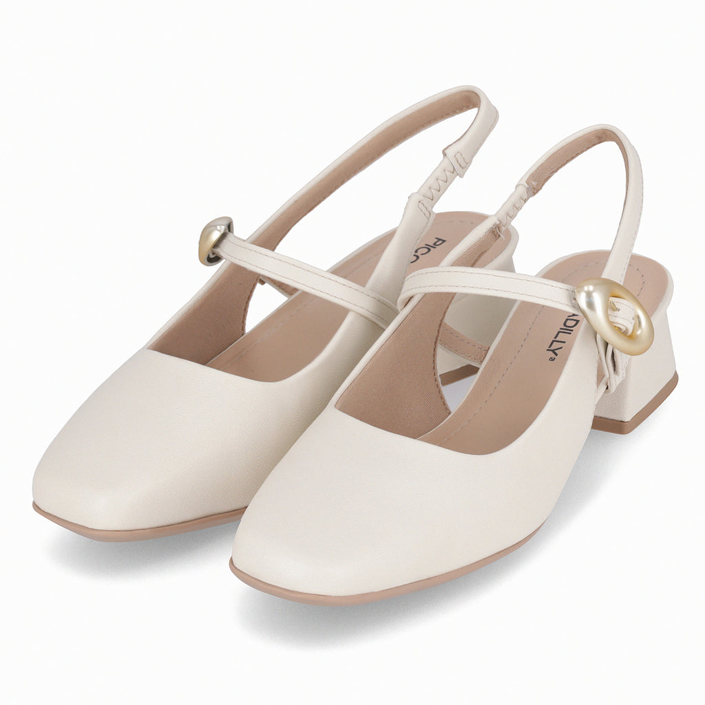Zapato Mujer Crema Tati 87 Piccadilly