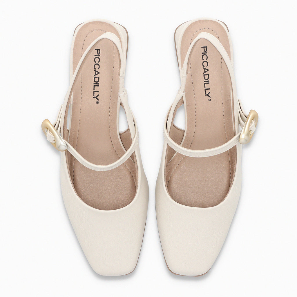 Zapato Mujer Crema Tati 87 Piccadilly