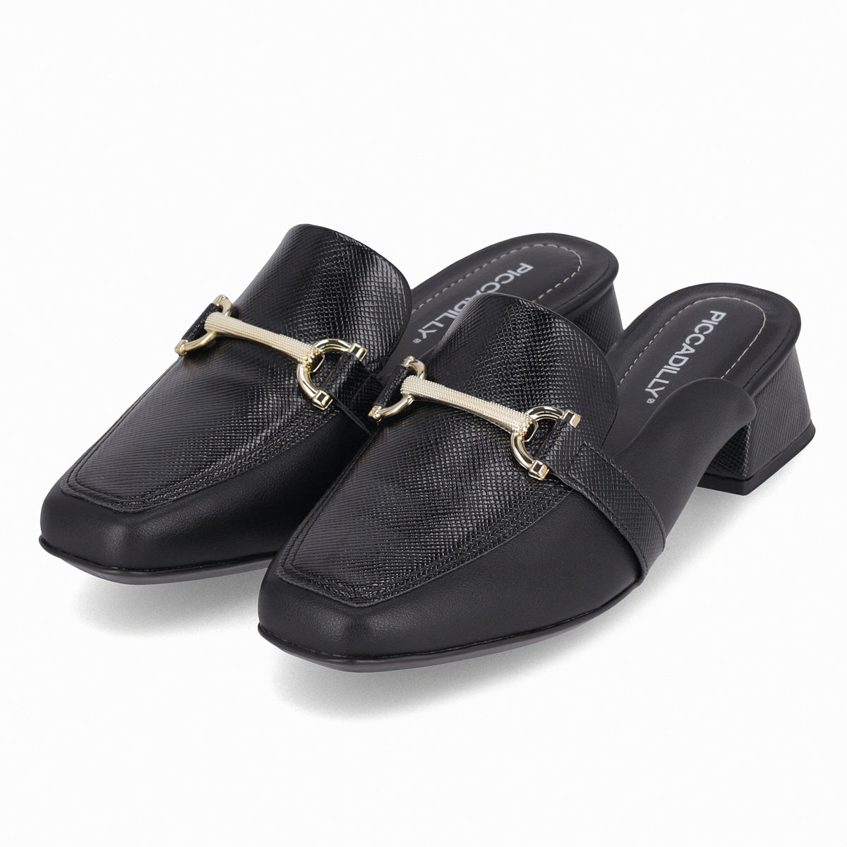 Zapato Mujer Negro/Dorado Tati 83 Piccadilly