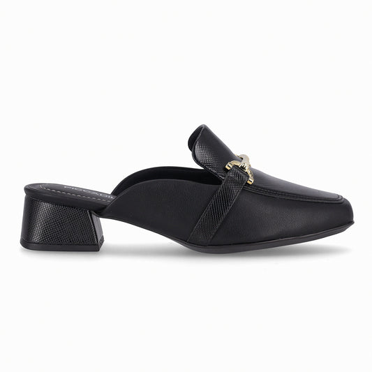 Zapato Mujer Negro/Dorado Tati 83 Piccadilly