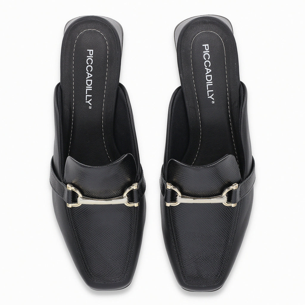 Zapato Mujer Negro/Dorado Tati 83 Piccadilly