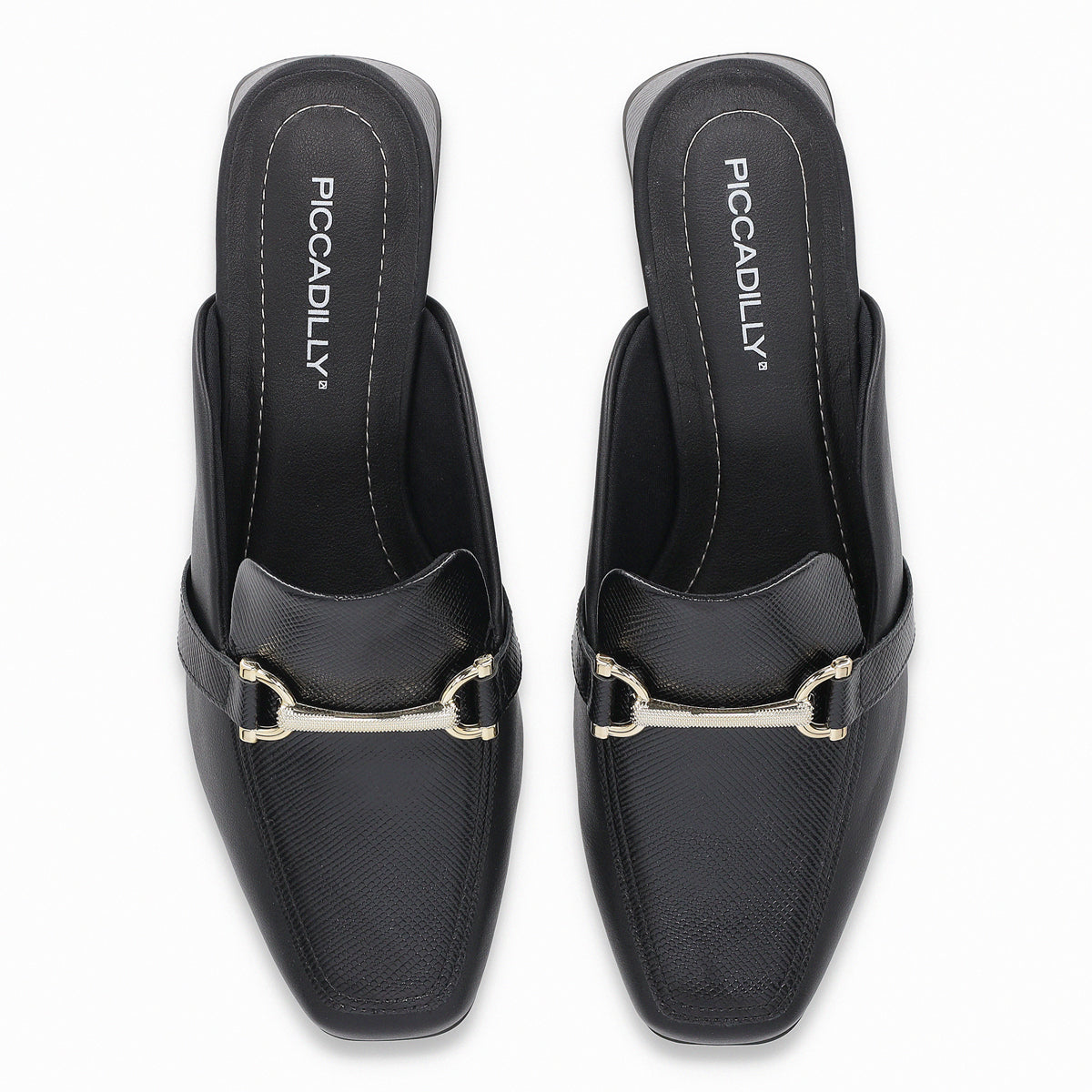 Zapato Mujer Negro/Dorado Tati 83 Piccadilly