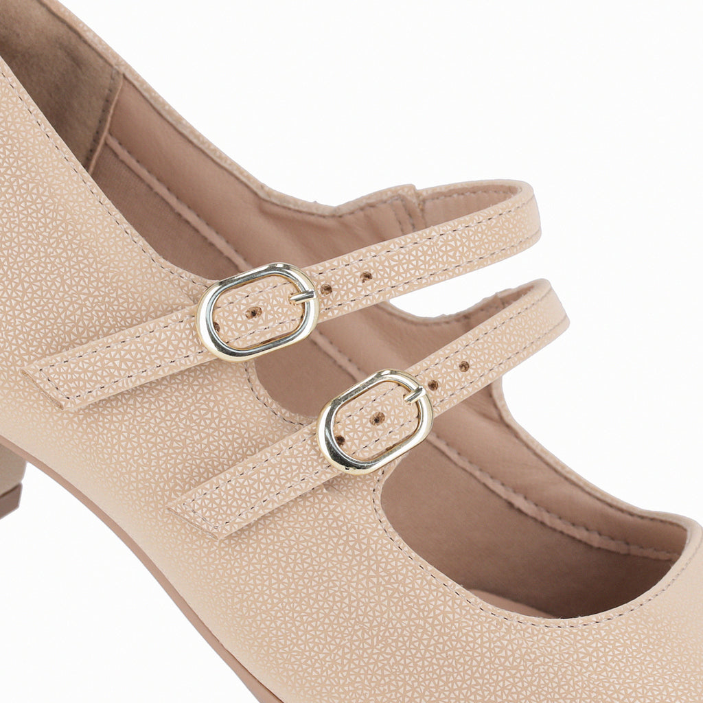 Zapato Mary Jane Mujer BeigeTati Piccadilly
