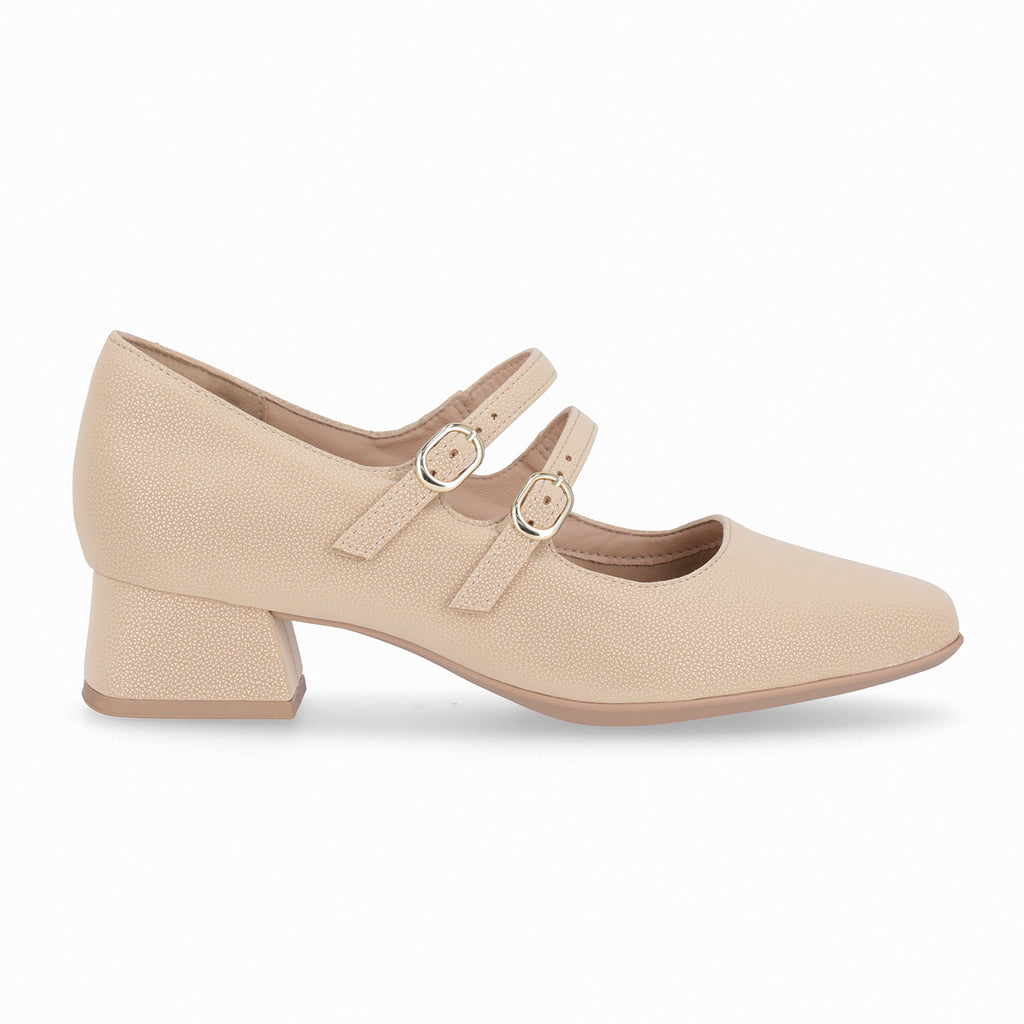 Zapato Mary Jane Mujer BeigeTati Piccadilly