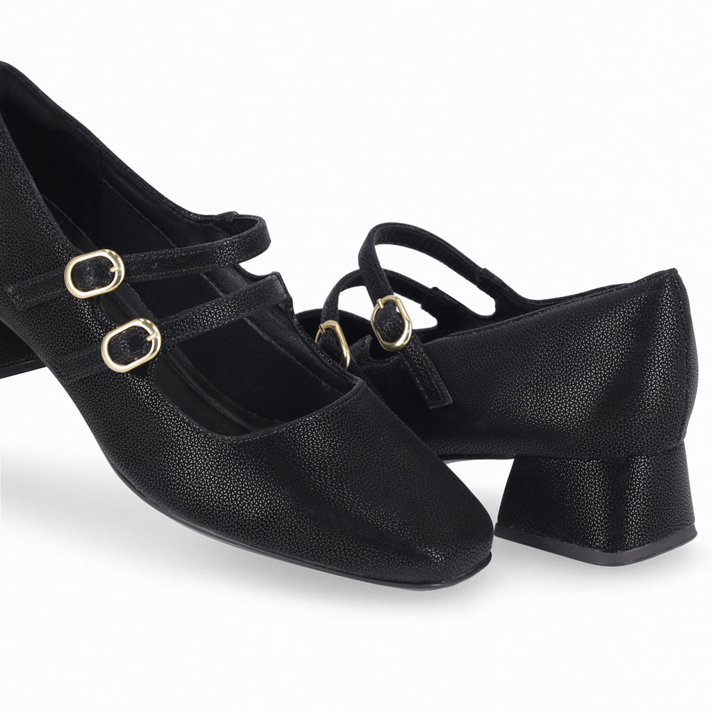 Zapato Mary Jane Mujer Negro Tati Piccadilly