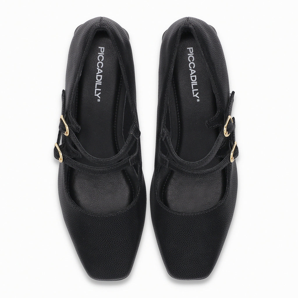 Zapato Mary Jane Mujer Negro Tati Piccadilly