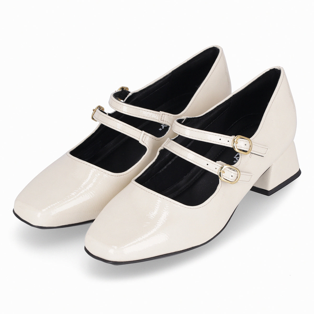 Zapato Mary Jane Mujer Crema/Charol Tati Piccadilly