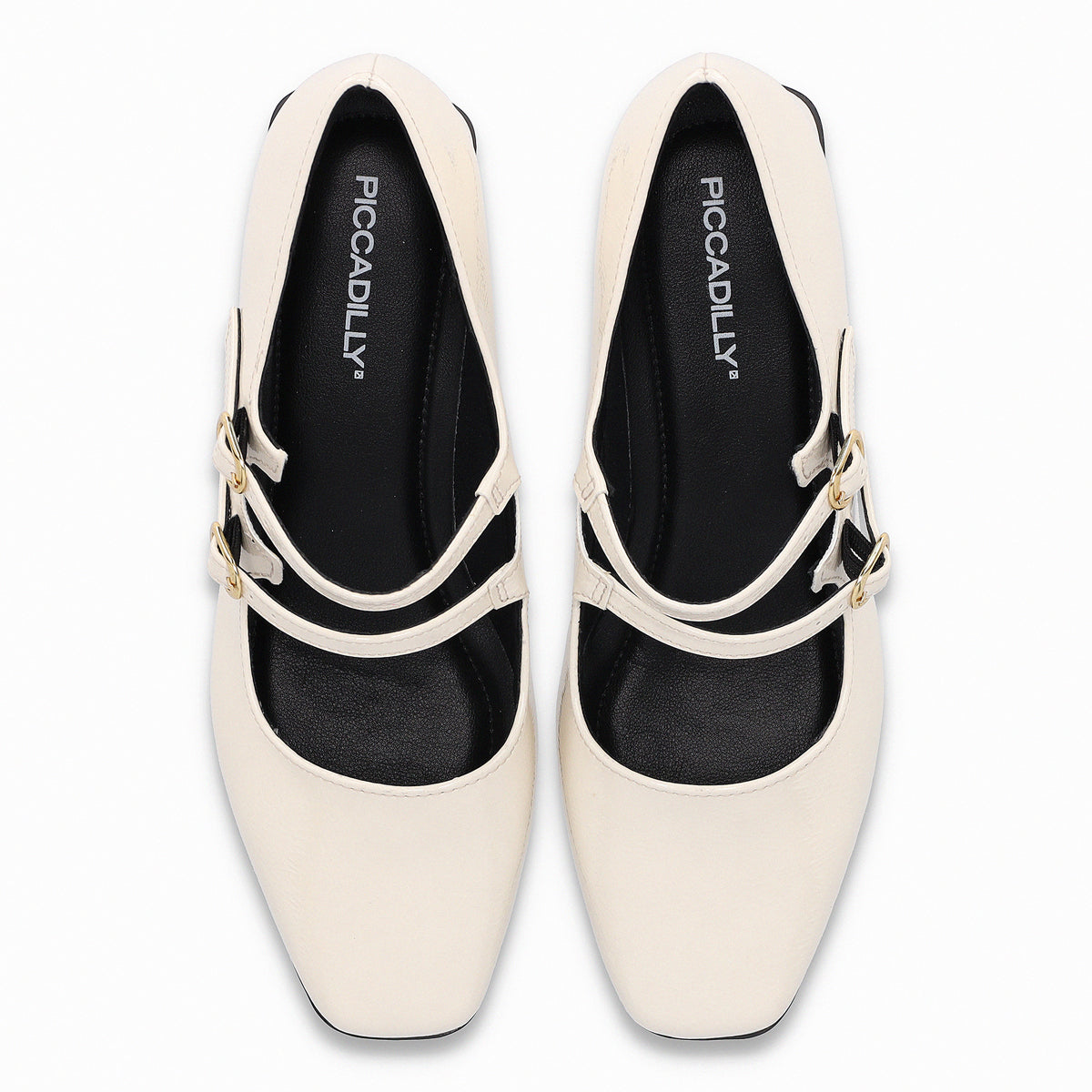 Zapato Mary Jane Mujer Crema/Charol Tati Piccadilly