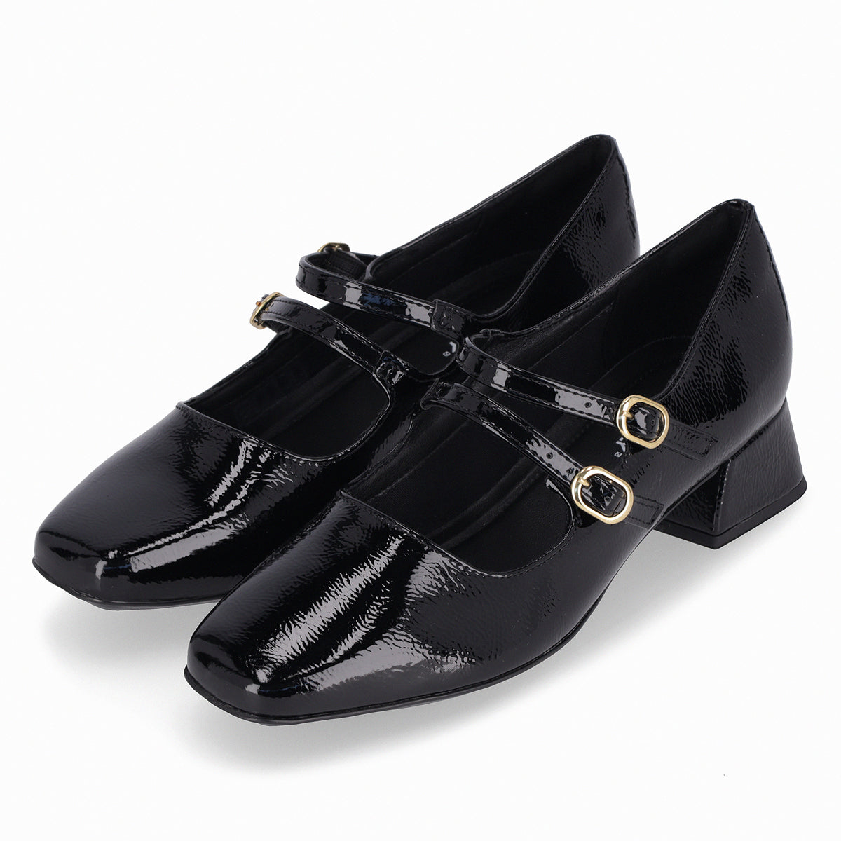 Zapato Mary Jane Mujer Negro/Charol Tati Piccadilly