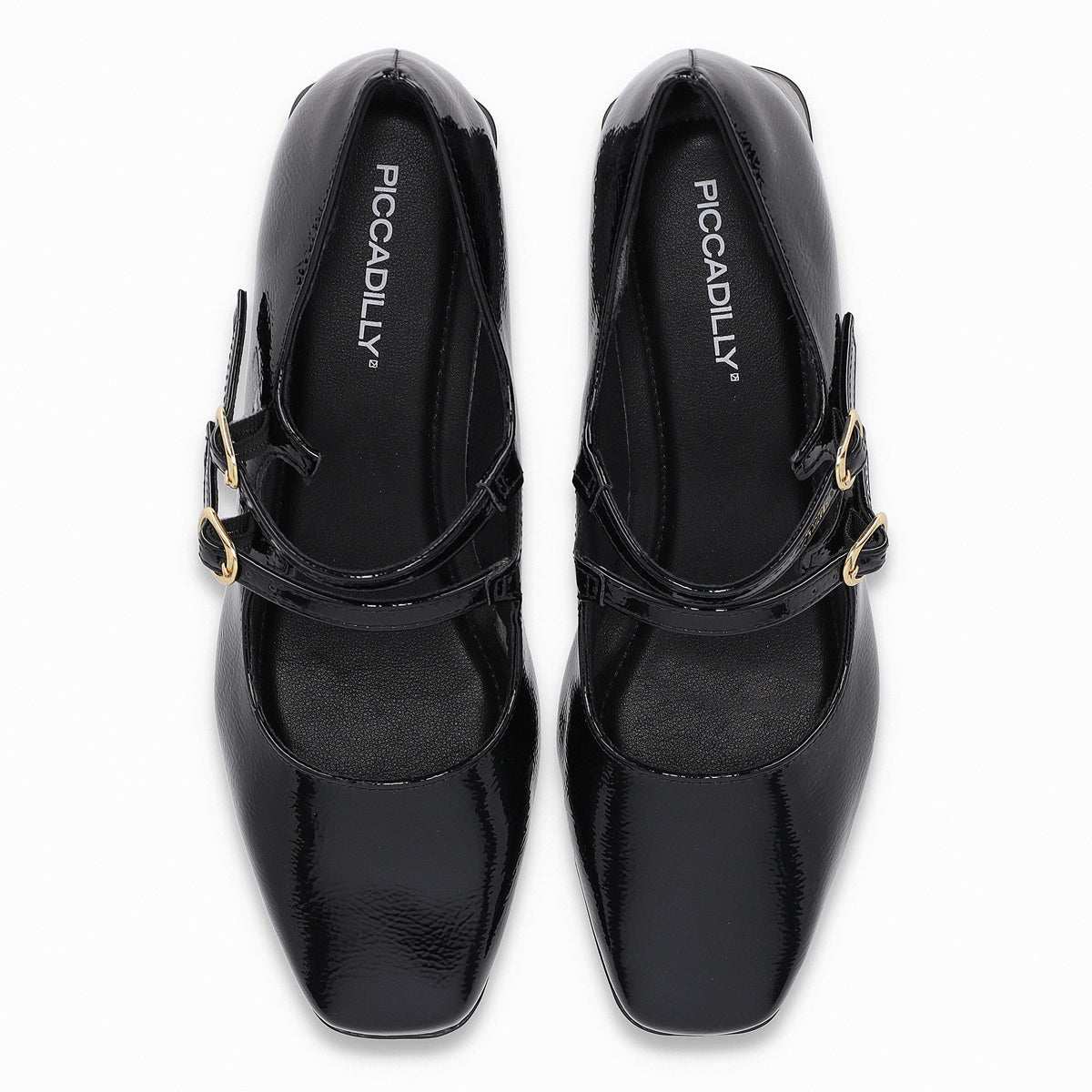 Zapato Mary Jane Mujer Negro/Charol Tati Piccadilly
