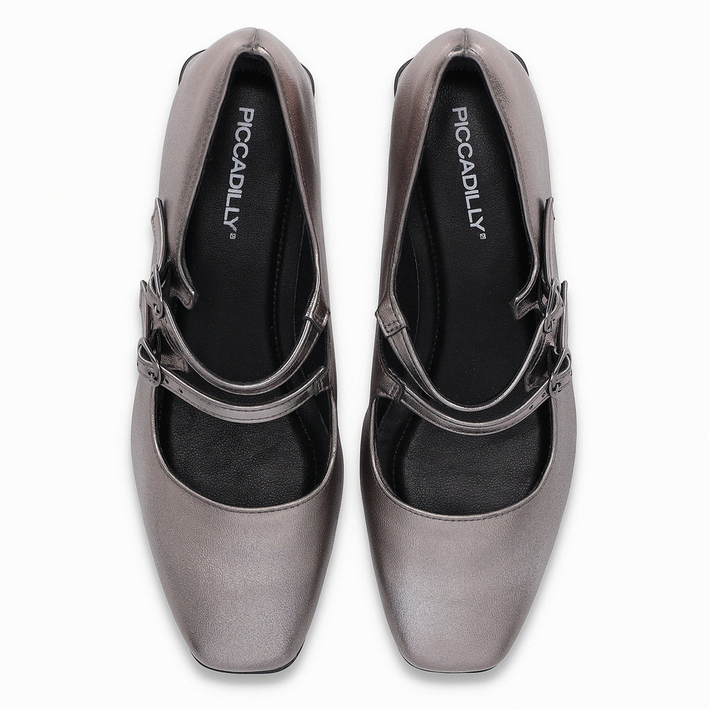 Zapato Mary Jane Mujer Peltre Tati Piccadilly