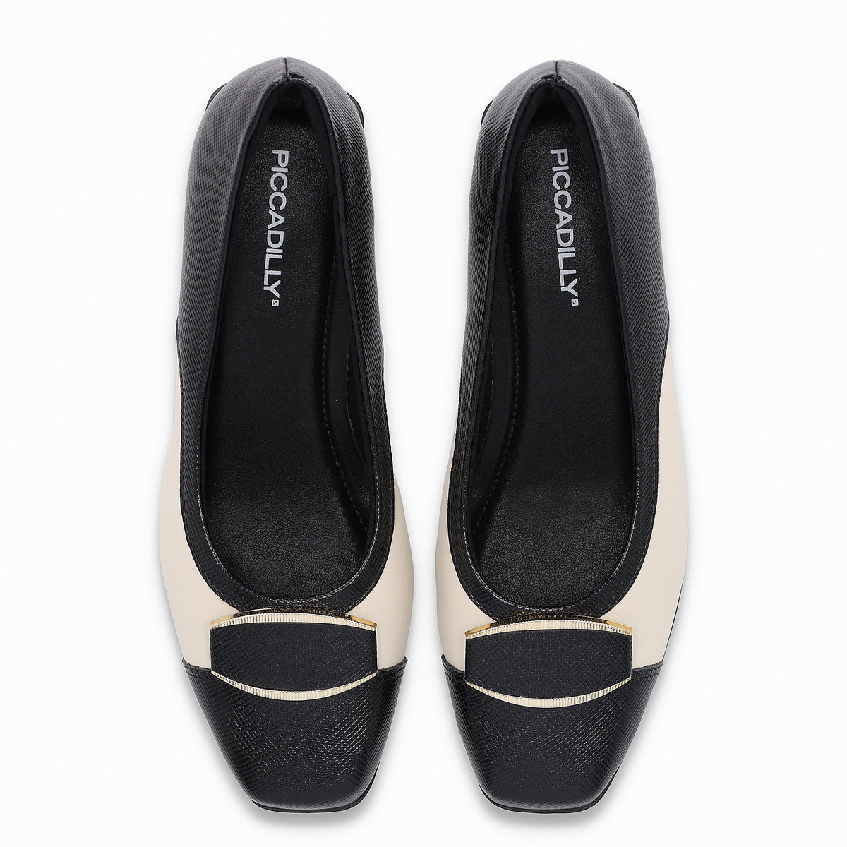 Zapato Mujer Negro/Crema Tati 417 Piccadilly