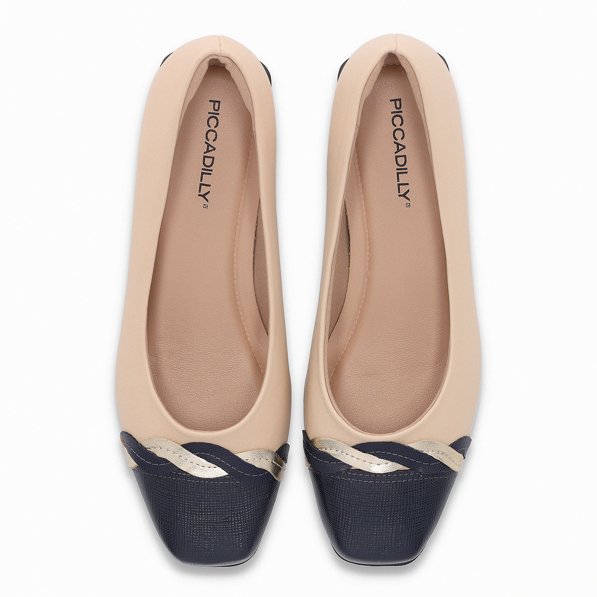 Zapato Mujer Beige/Azul Tati 418 Piccadilly