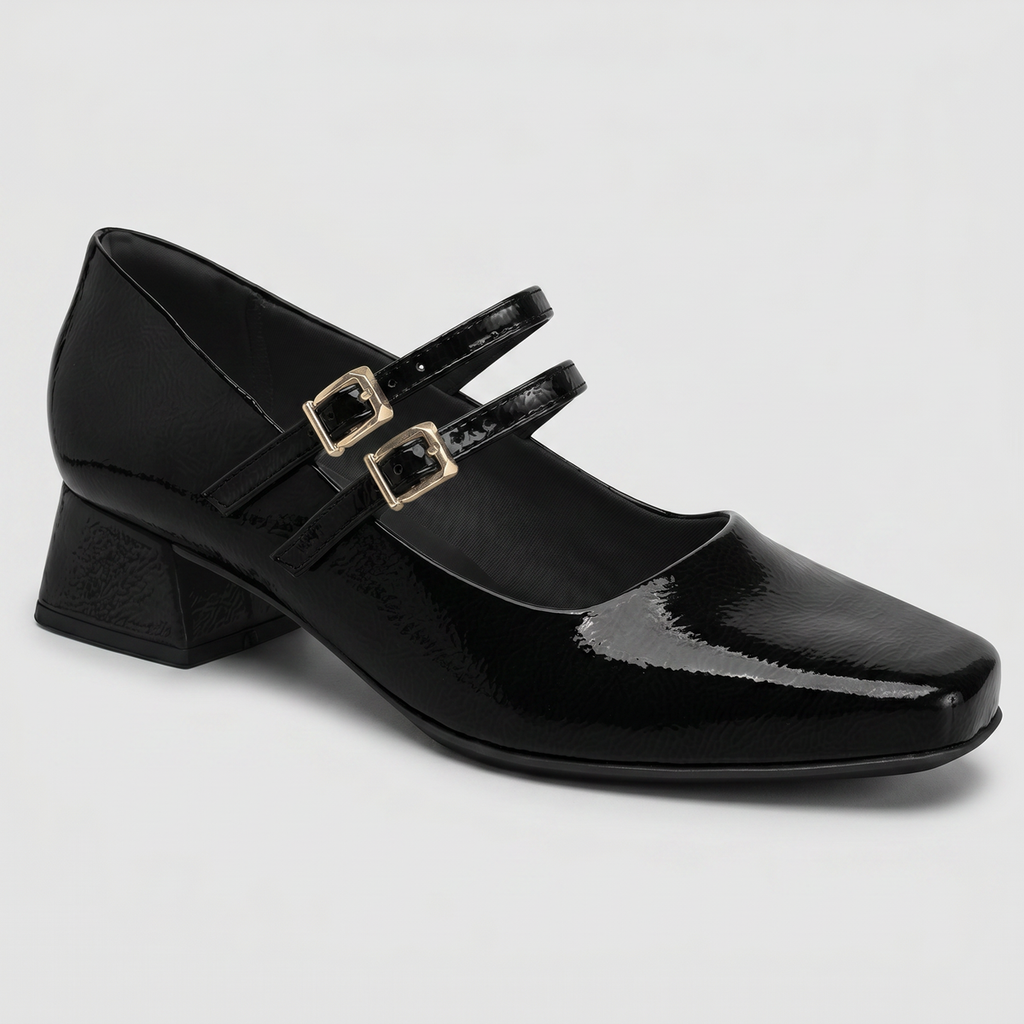 Zapato Mary Jane Negro/Charol Tati 95 Piccadilly