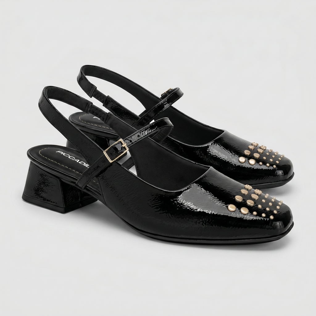 Zapato Mary Jane Mujer Negro Tati 96 Piccadilly