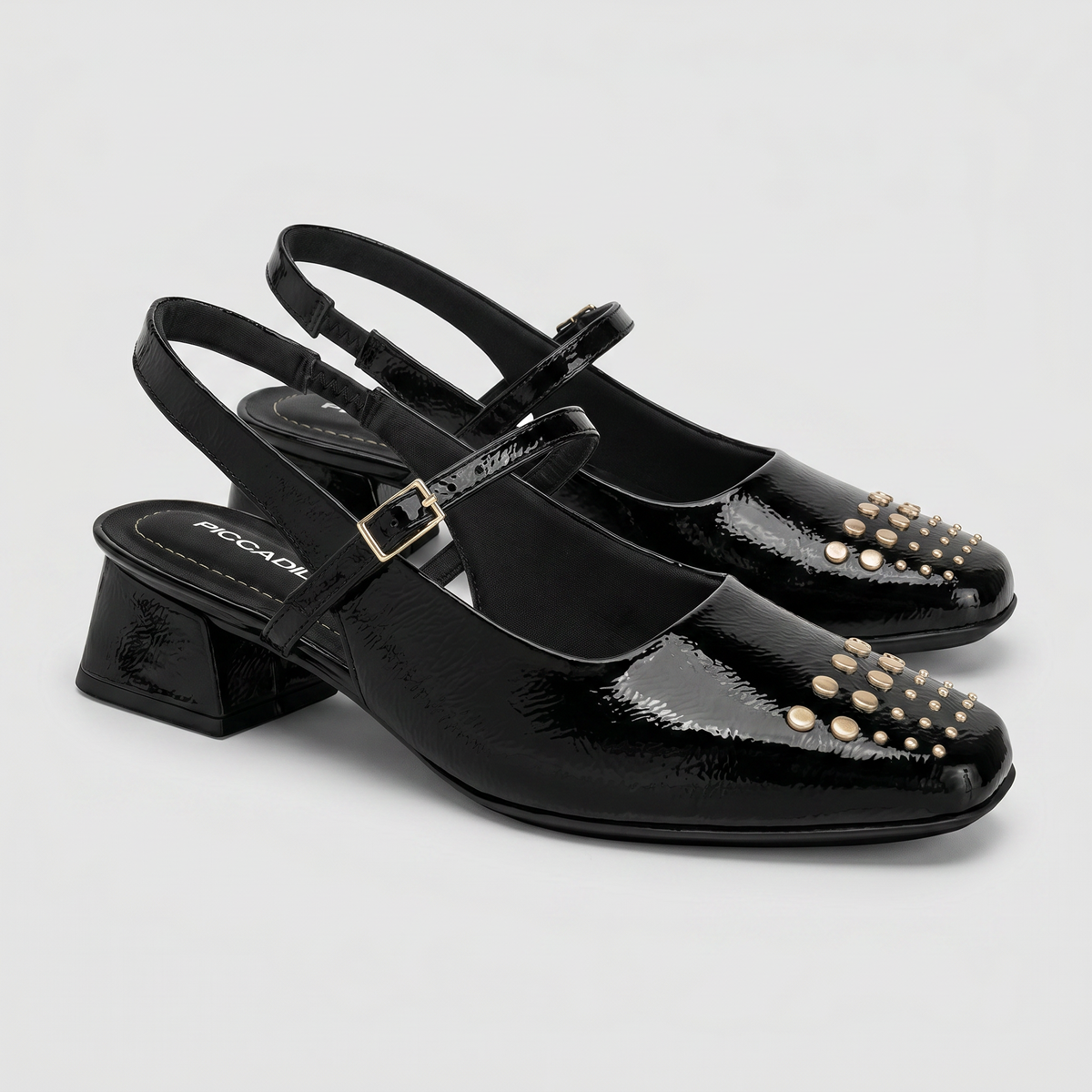 Zapato Mary Jane Mujer Negro Tati 96 Piccadilly