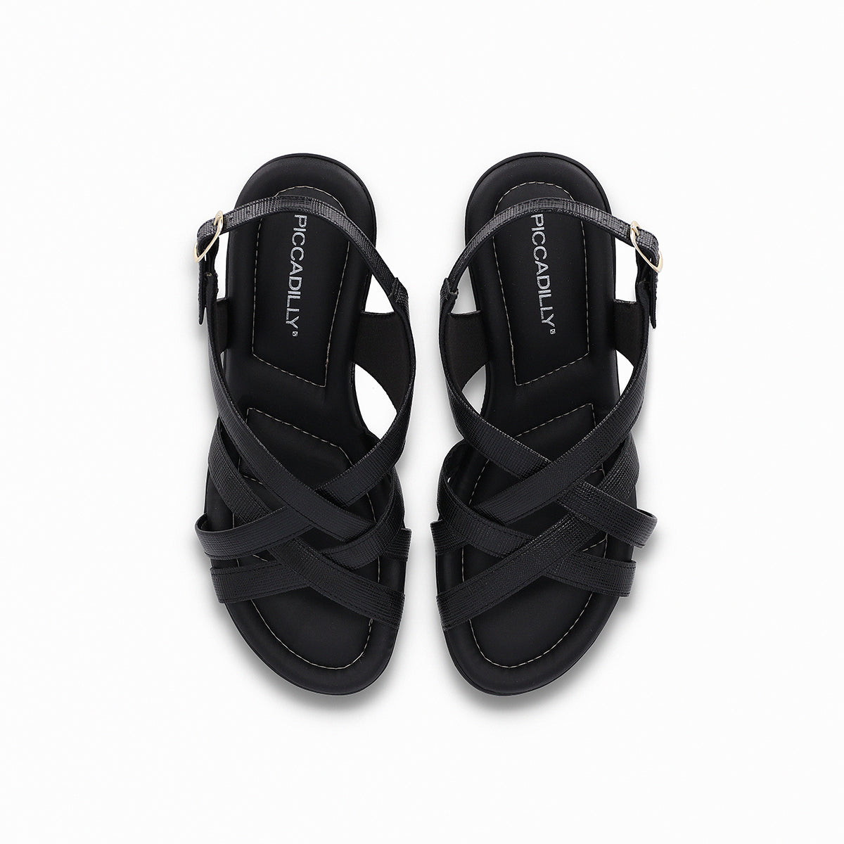 Sandalia Mujer Negro Carla Piccadilly
