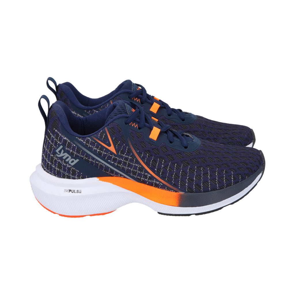 Zapatilla Mujer Grid Naranja Lynd