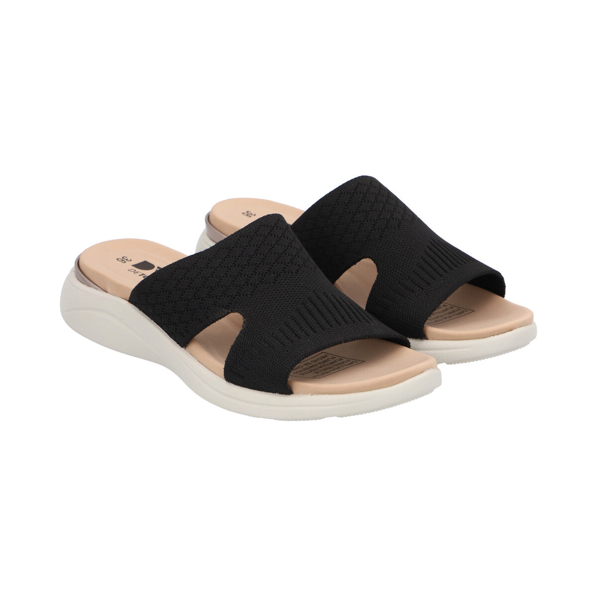 Sandalia Mujer Negro Clarisa Detogni