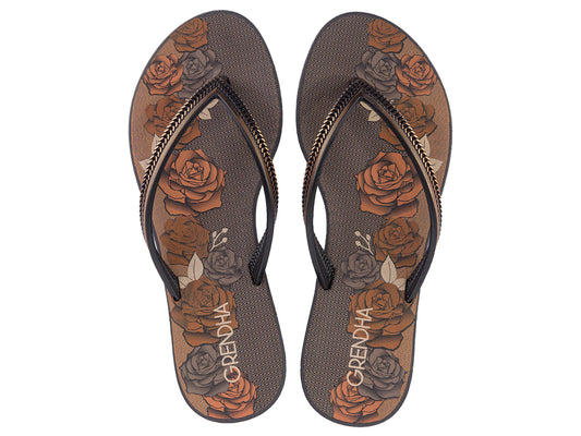 Sandalia Mujer Negro Acai Energy Grendha