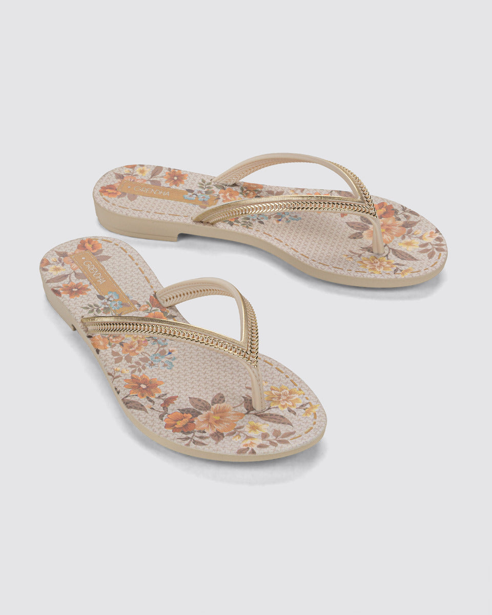 Sandalia Mujer Beige Acai Energy Grendha