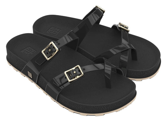 Sandalia Mujer Negro Smart Zaxy