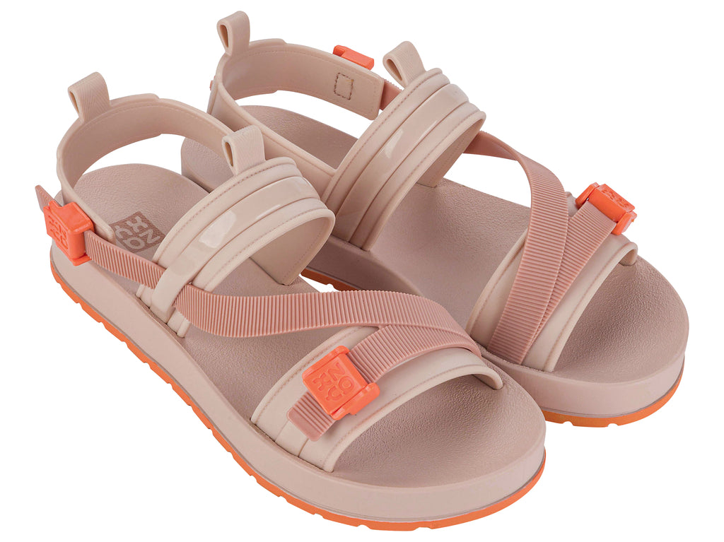 Sandalia Mujer Nude City Zaxy