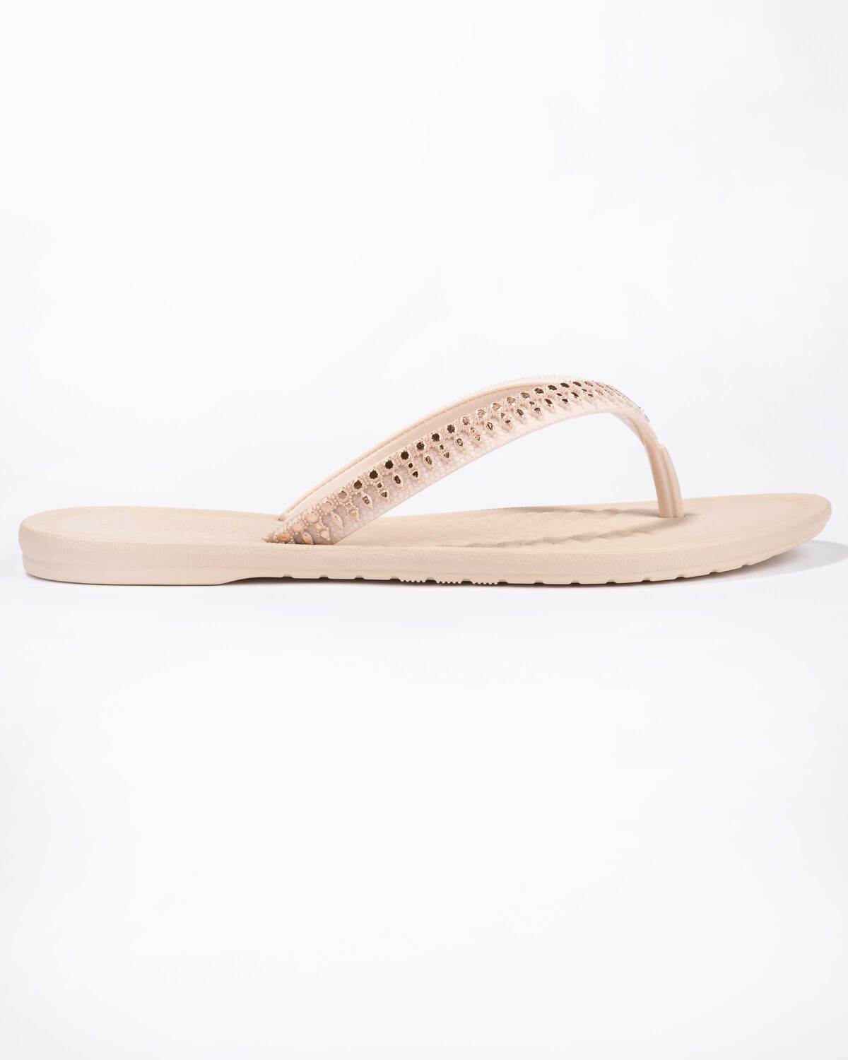 Sandalia Mujer Hueso 18863 Grendha