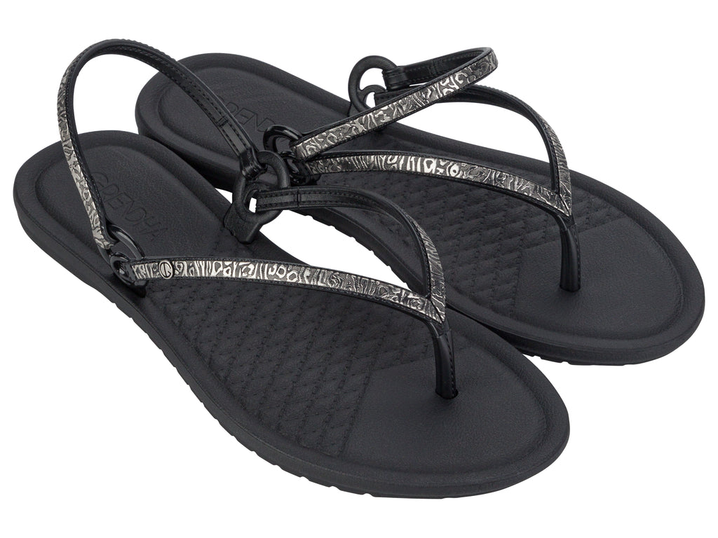 Sandalia Mujer Negro TodoDia Grendha