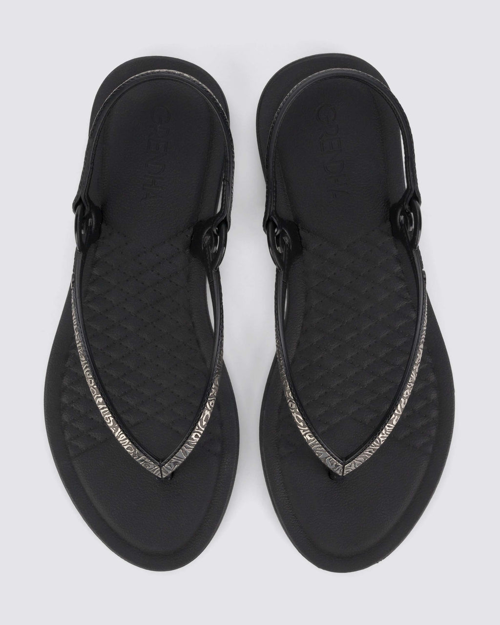 Sandalia Mujer Negro TodoDia Grendha