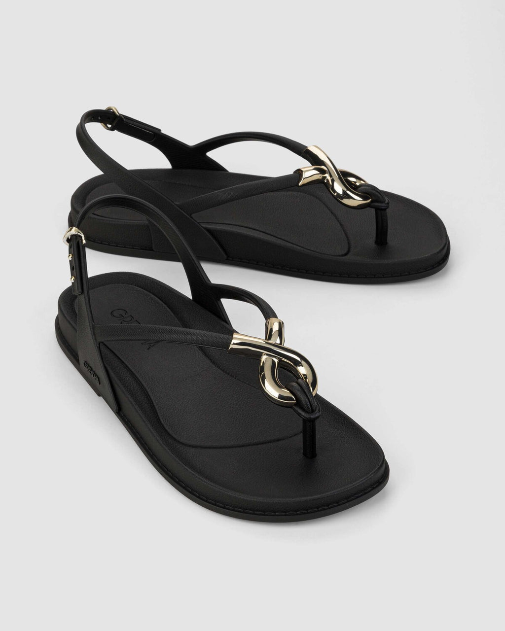 Sandalia Mujer Negro Muse Grendha