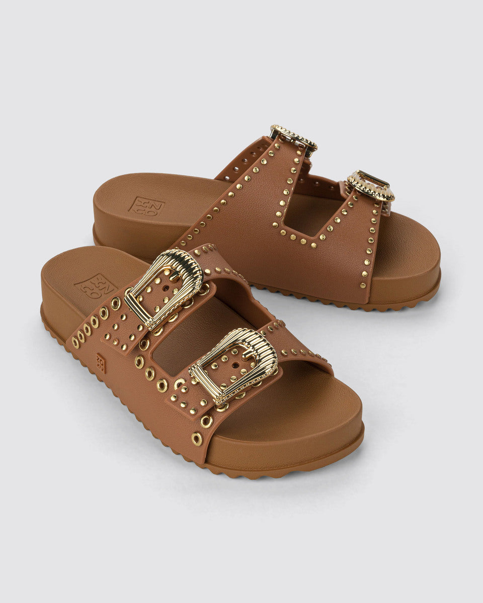 Sandalia Mujer Beige Hold Ad Zaxy
