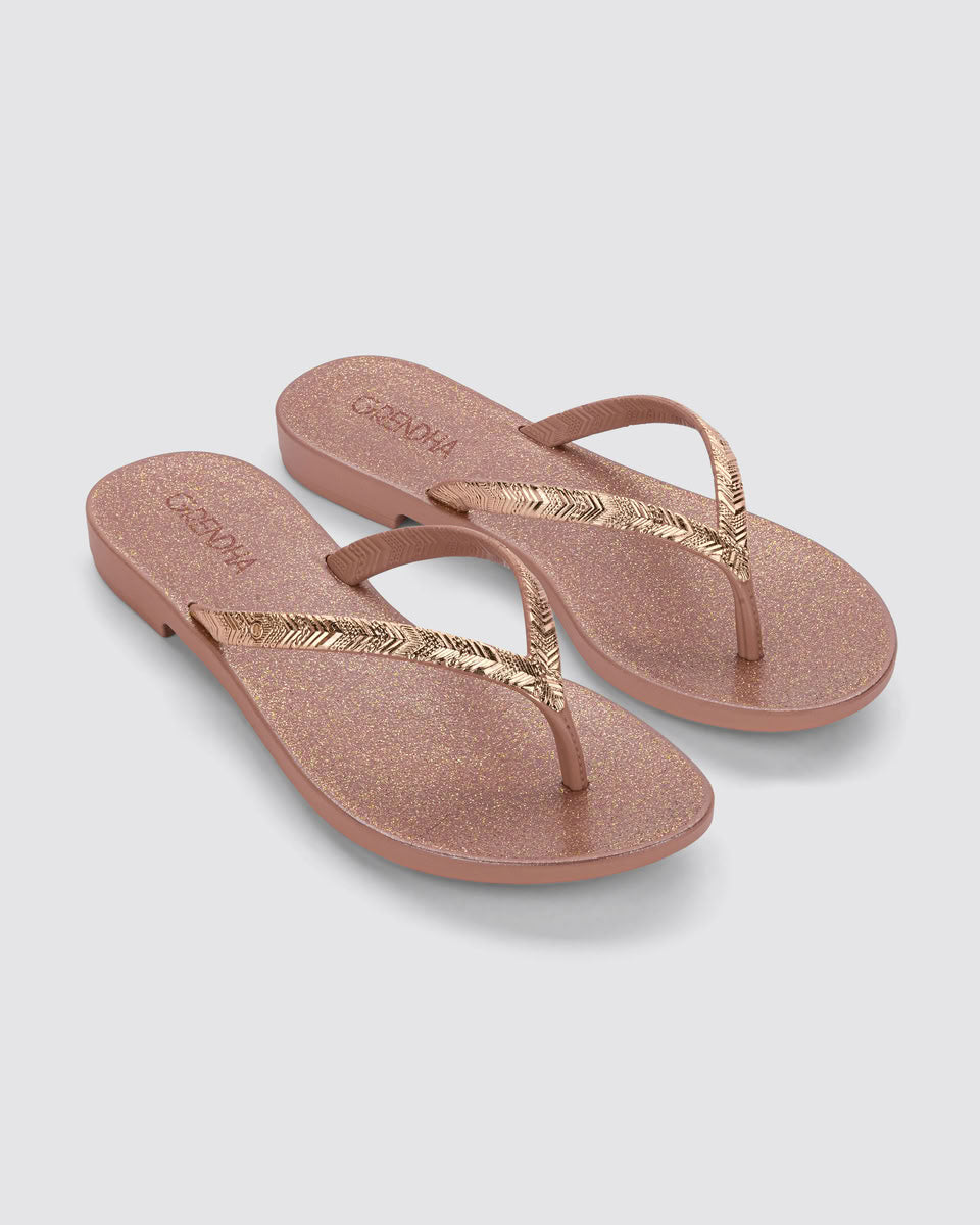 Sandalia Mujer Rosa/Glitter Amor Grendha