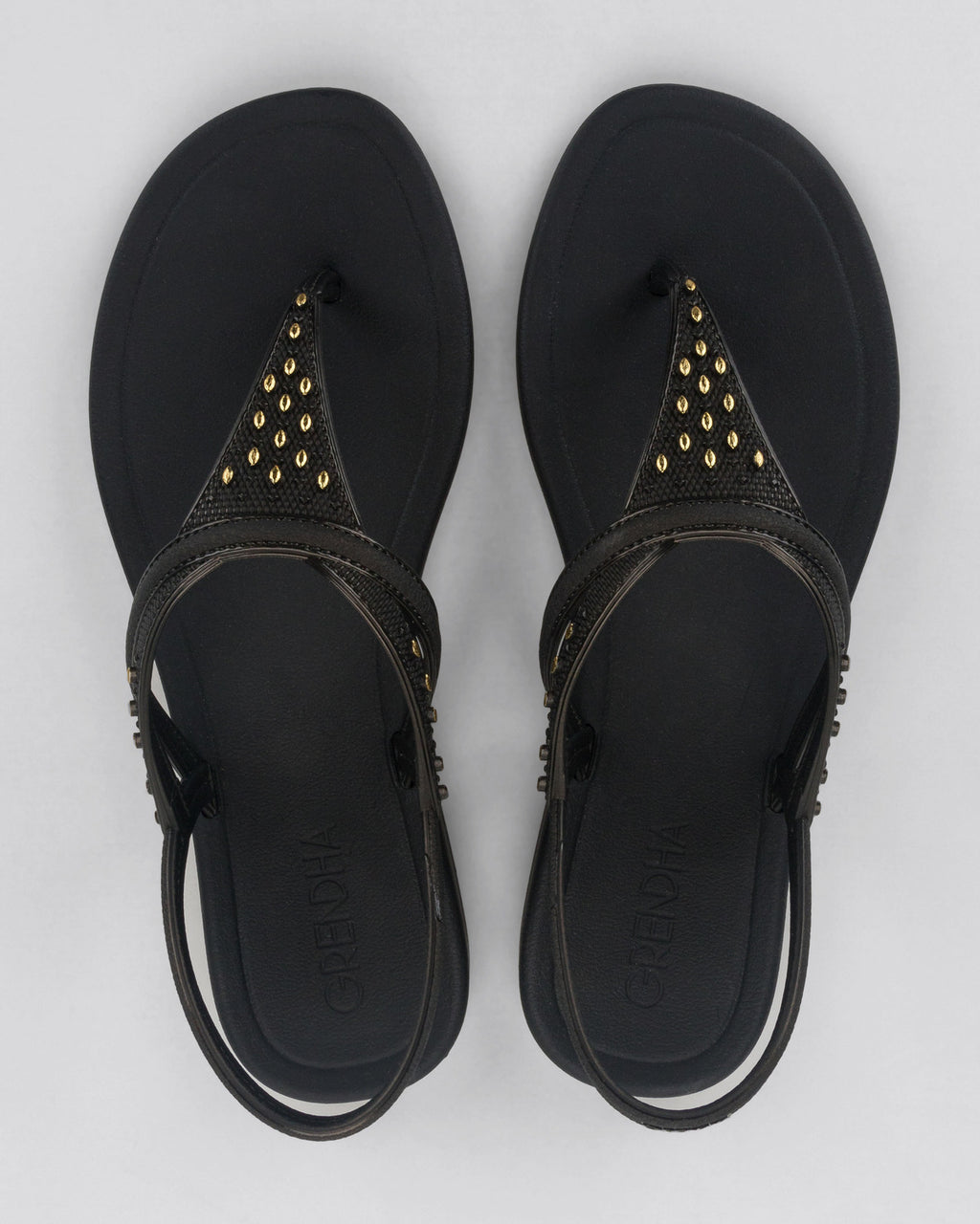 Sandalia Mujer Negro Día Sand Grendha