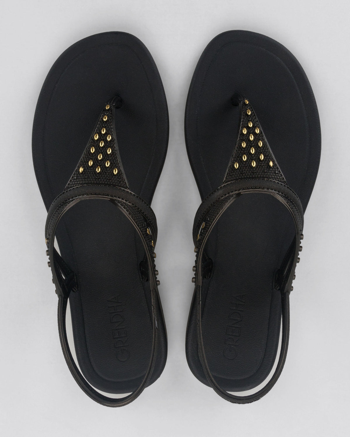 Sandalia Mujer Negro Día Sand Grendha