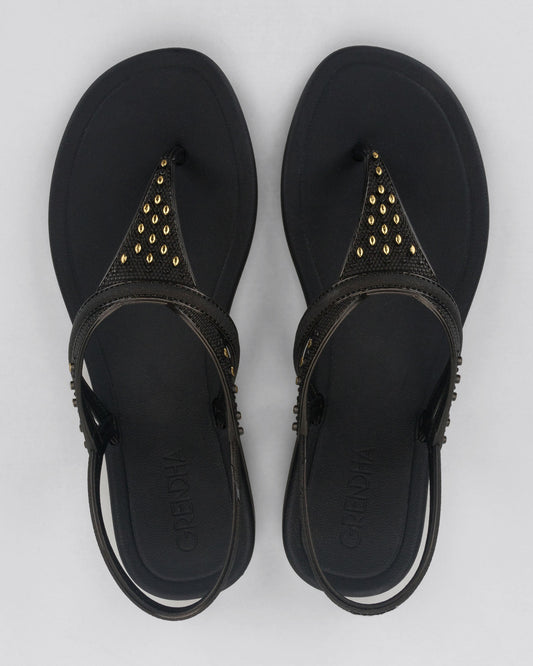 Sandalia Mujer Negro Día Sand Grendha