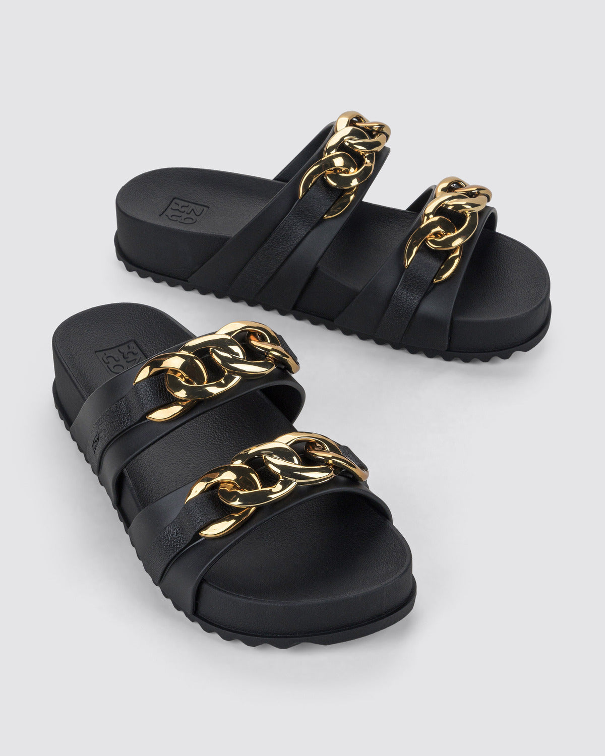 Sandalia Mujer Negro On Ad Zaxy