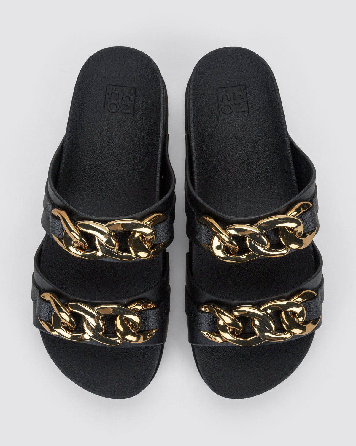 Sandalia Mujer Negro On Ad Zaxy