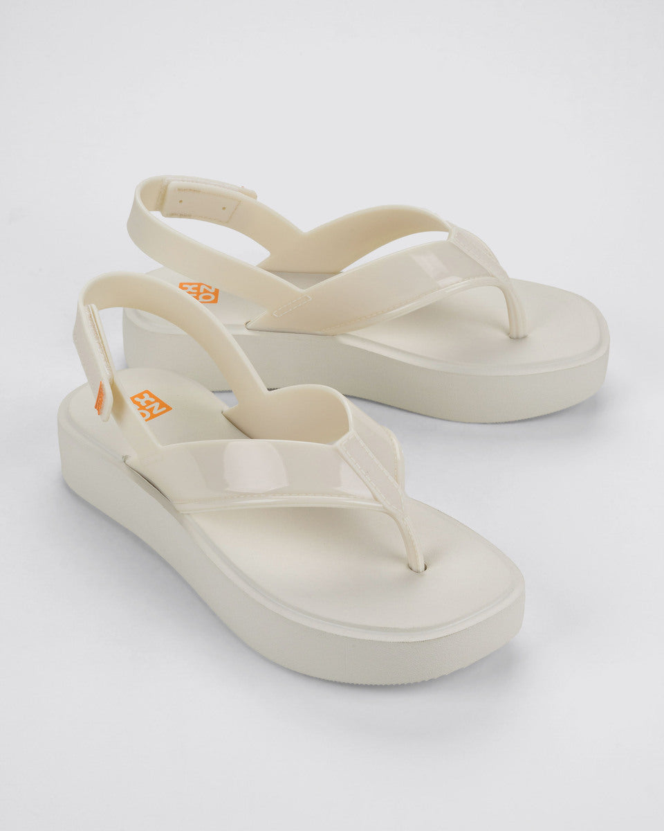 Sandalia Mujer Hueso Blink Zaxy