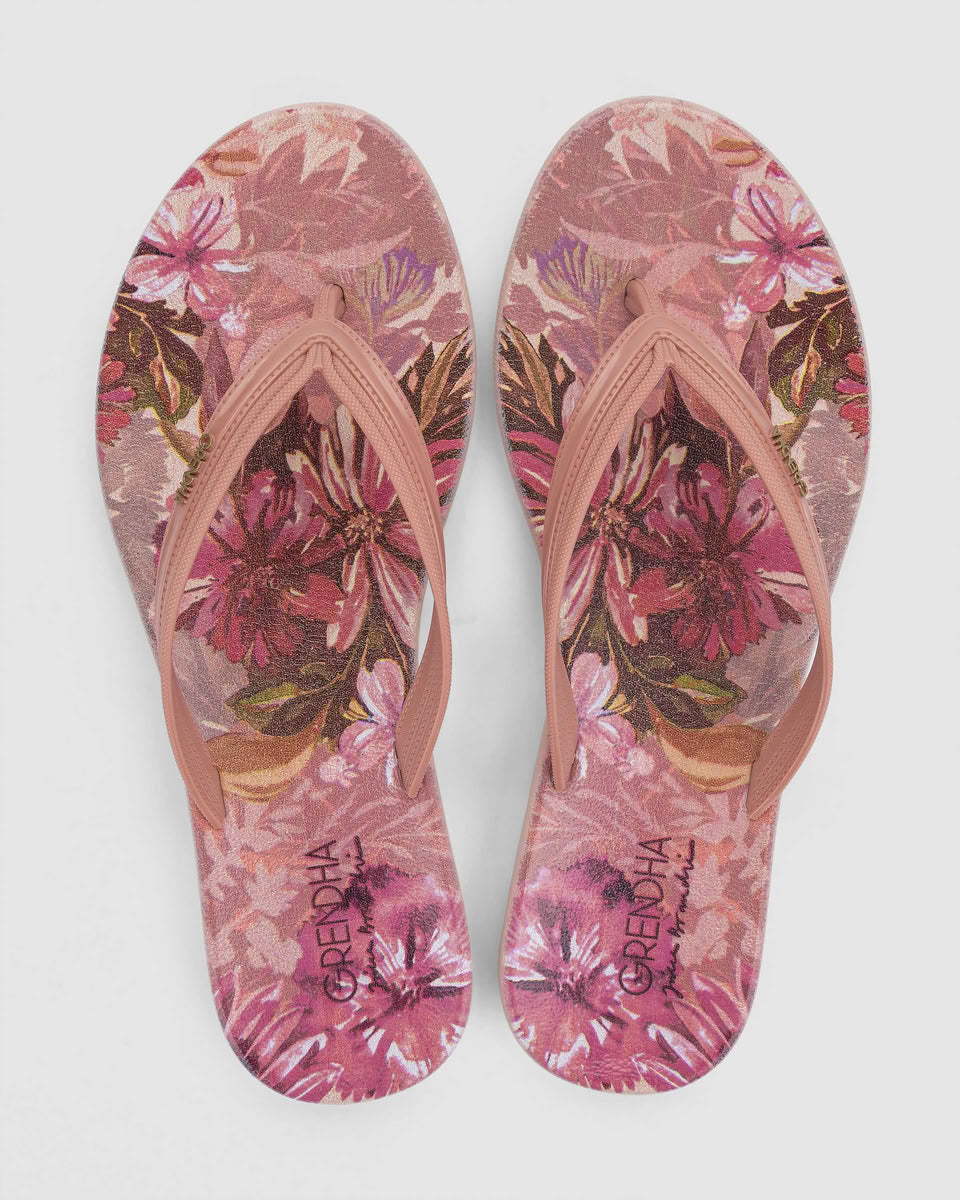 Sandalia Mujer Nude/Rosa Exotica Grendha