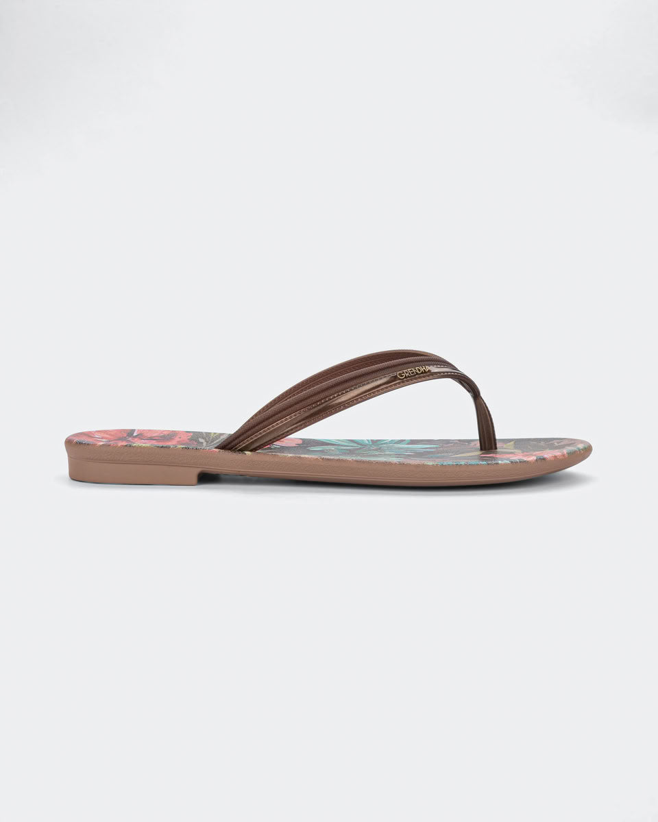 Sandalia Mujer Bronce Exotica Grendha