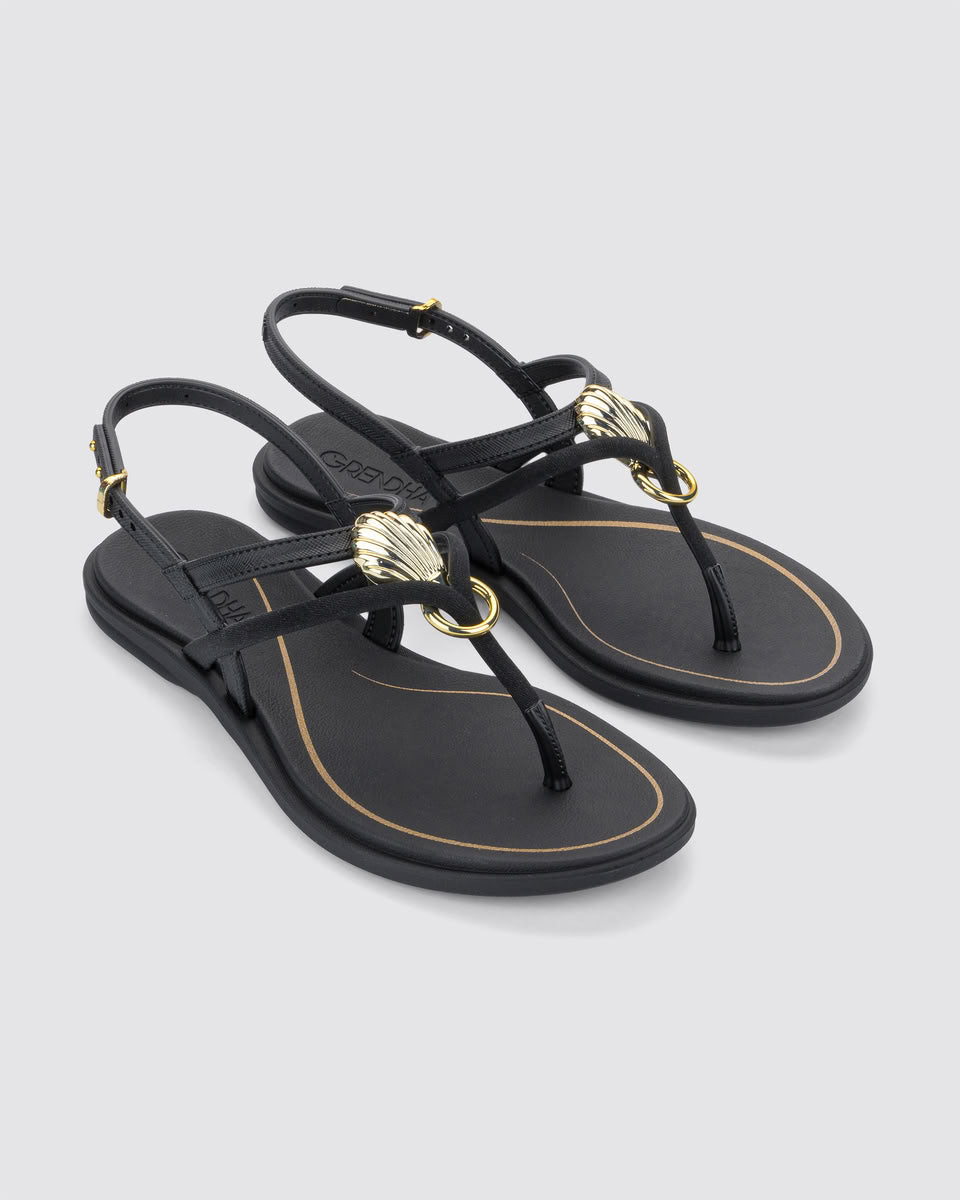 Sandalia Mujer Negro Mar Grendha