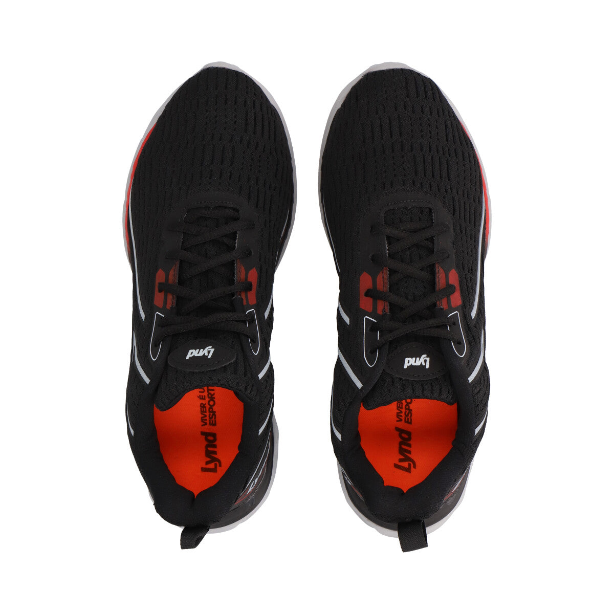 Zapatilla Hombre Eclipse Blanco/Negro Lynd