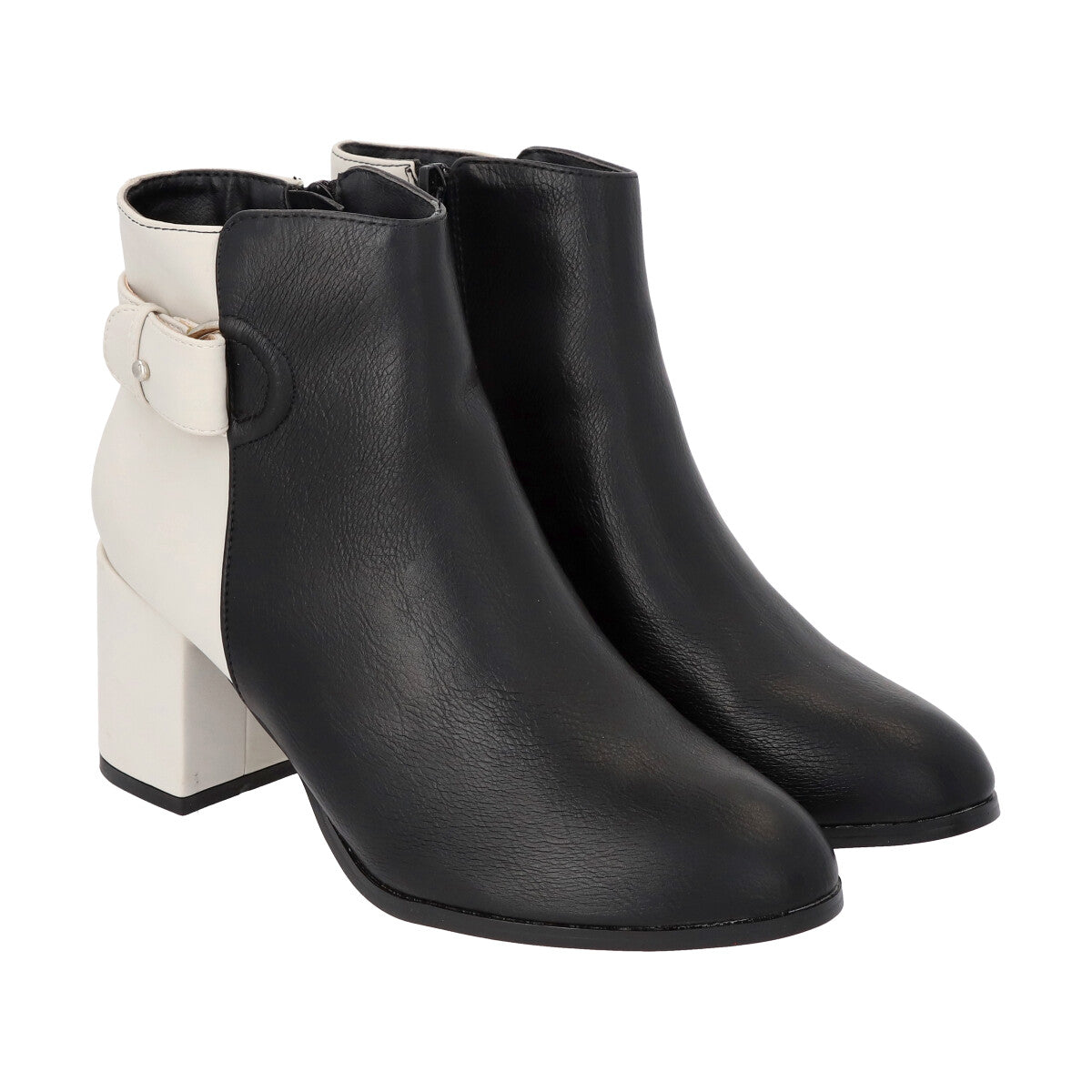 Botin Mujer Negro Rodas 11 Police