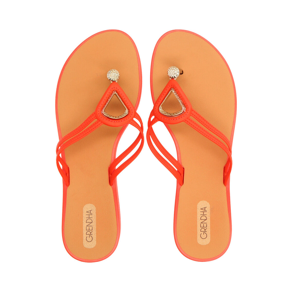 Sandalia 3226 Rojo Grendha