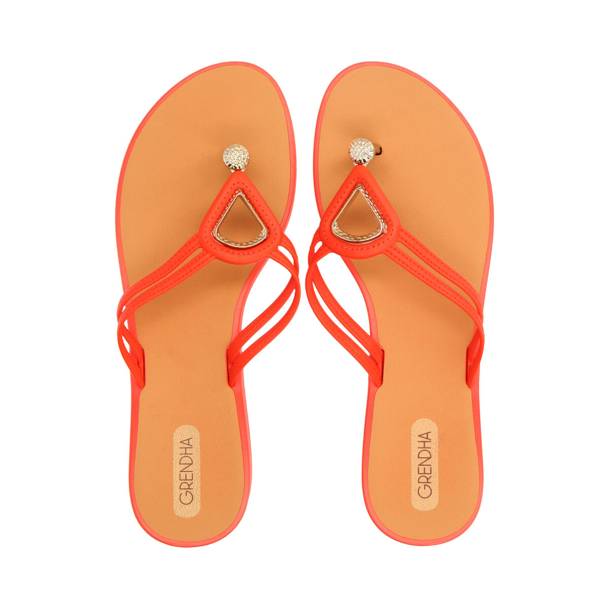 Sandalia 3226 Rojo Grendha