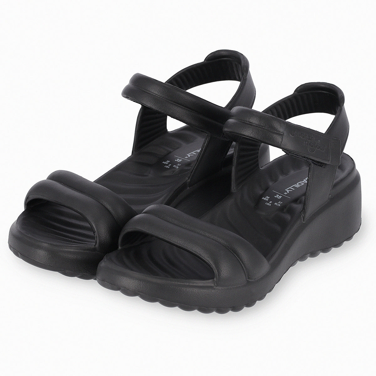 Sandalia Mujer 83 Marshmallow Negro Piccadilly